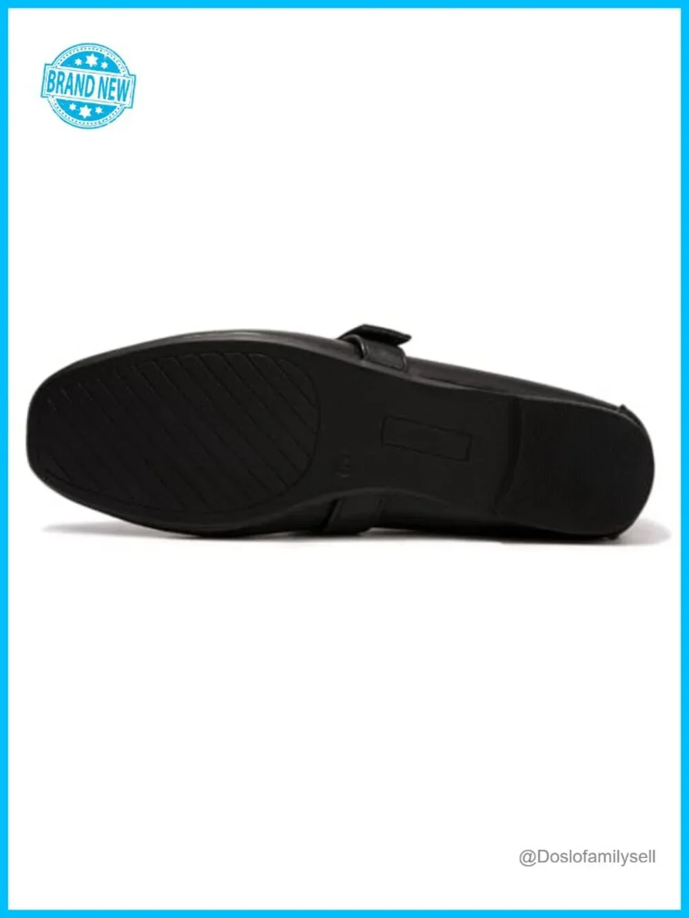 Womens Ballet Flats Mary Jane Square Toe Buckle Strap Memory Foam Comfort